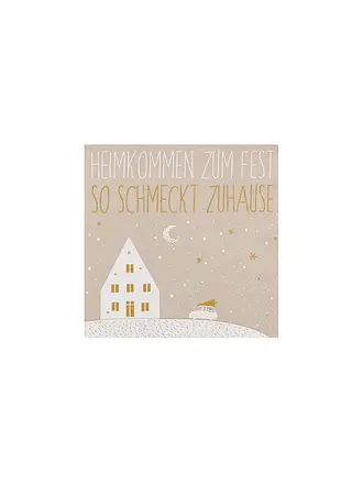 RAEDER | Weihnachts-Servietten 33x33cm | 